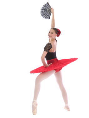 Ballet dancer in performance